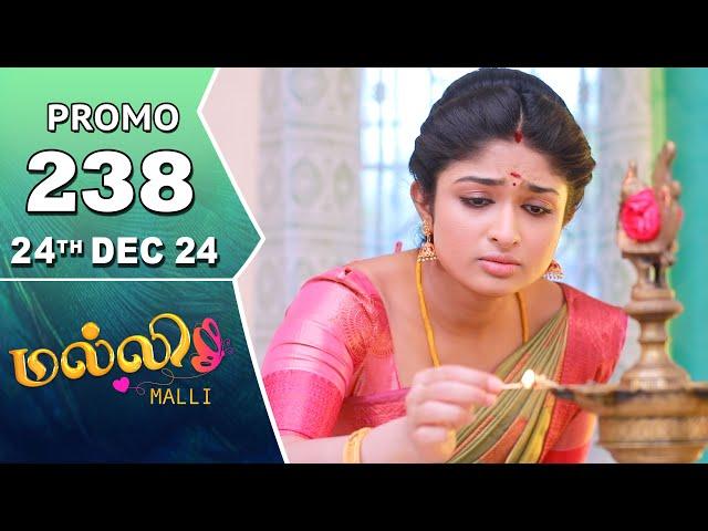 Malli Serial | Episode 238 Promo | 24th Dec 24 | Nikitha | Vijay | Saregama TV Shows Tamil