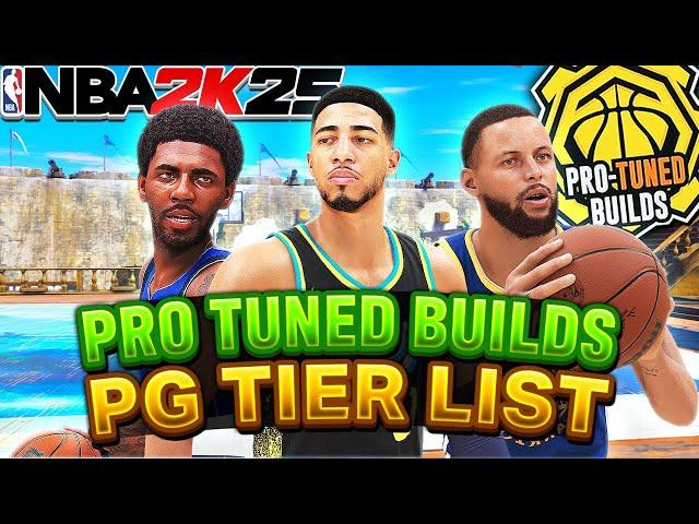 NBA 2K25 Best Builds Tier List: Pro Tuned Point Guard Builds on 2K25