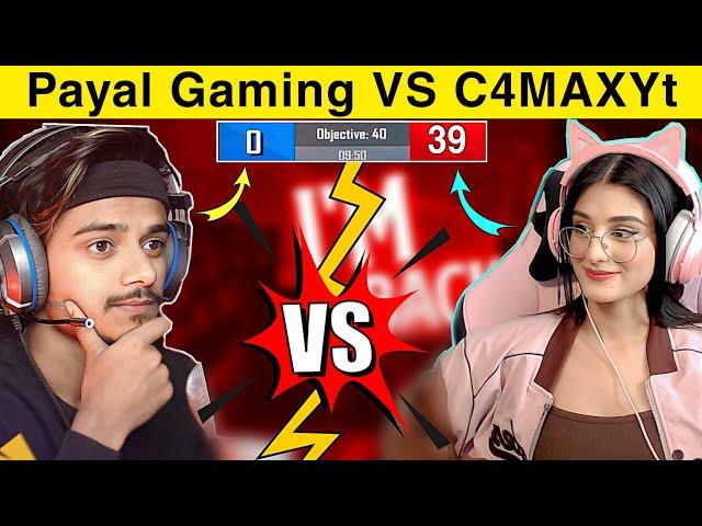 1VS1 Challenge Payal Gaming VS C4MAXYt in TDM |SAMSUNG,A3,A5,A6,A7,J2,J5,J7,S5,S7,S9,A10,A20