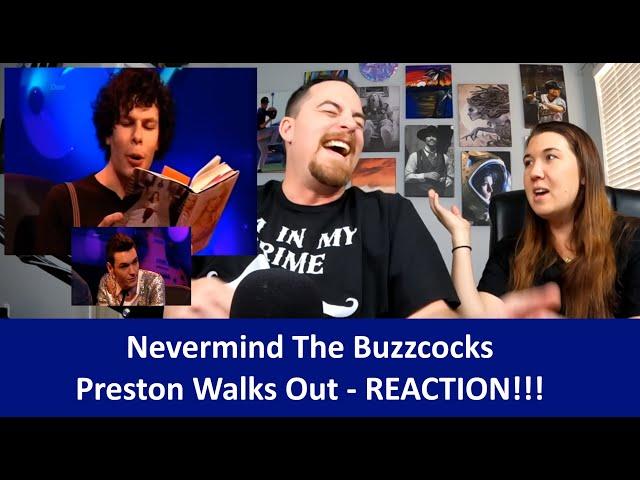Americans React Preston Walks Out on Nevermind the Buzzcocks REACTION