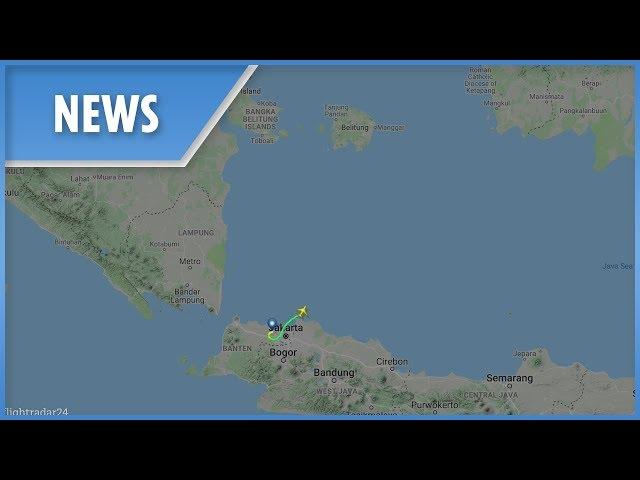 Indonesian plane crash flight radar: track the Lion Air plane's route