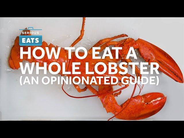 How to Shell and Eat A Whole Lobster