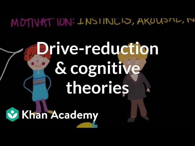 Instincts, Arousal, Needs, Drives: Drive-Reduction and Cognitive Theories | MCAT | Khan Academy