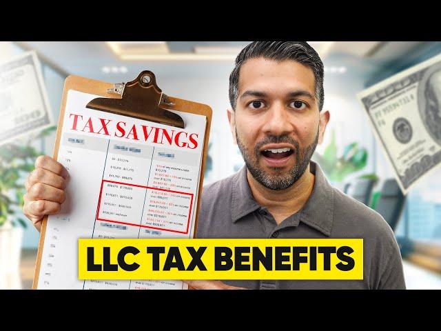 LLC Taxes & Tax Benefits EXPLAINED By A CPA - How Does An LLC SAVE Taxes?