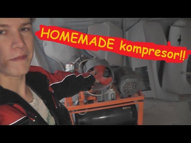 HOMEMADE kompresor, popis pískovačky a svářečky CO2(:Kutilovna:)