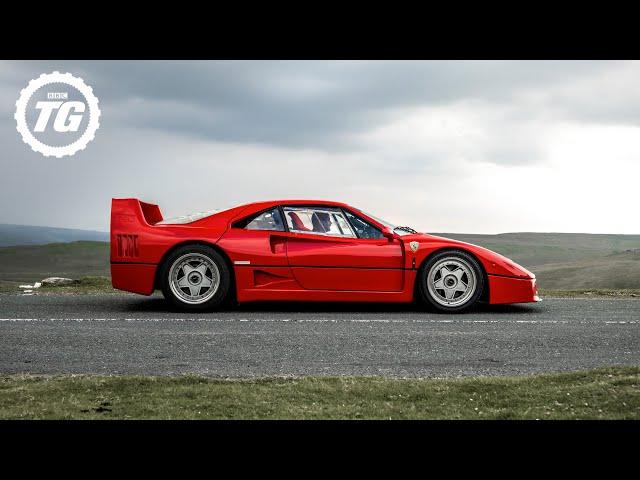 FERRARI F40 vs JAGUAR XJ220: Which is the ultimate 200mph pioneer? | Top Gear: Series 29