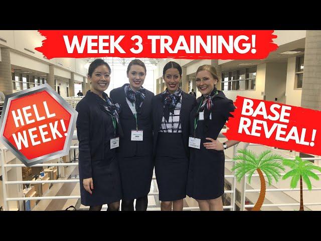 WEEK 3 | FLIGHT ATTENDANT TRAINING | I'M MOVING TO...???