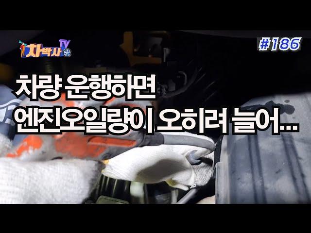 차박사TV_186회, 차량 운행하면 엔진오일량이 오히려 늘어