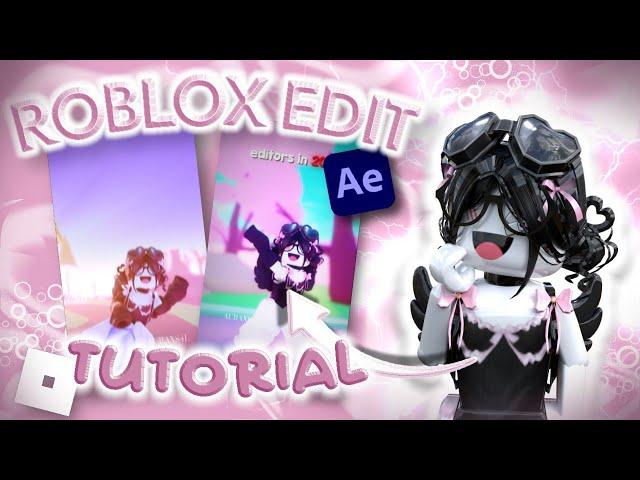 How to make a ROBLOX EDIT ON AFTER EFFECTS without plugins (FOR BEGINNERS) || Auraxs4l