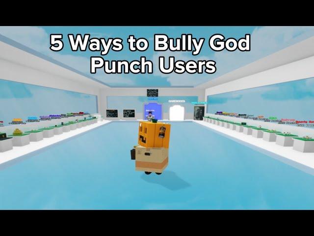 Ability Wars | 5 Ways to Bully God Punch Users