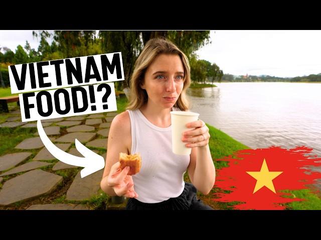 DIY VIETNAM FOOD TOUR in VIETNAM (Da Lat Food is SO DIFFERENT))