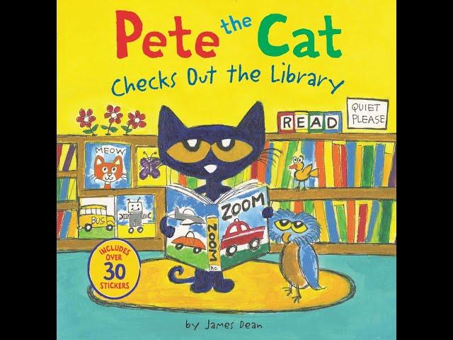 Pete the Cat Checks Out The Library