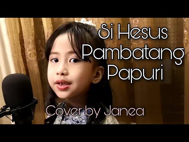 Si Hesus ang iisipin ko | (Lyrics) Cover by 6 year-old Janea