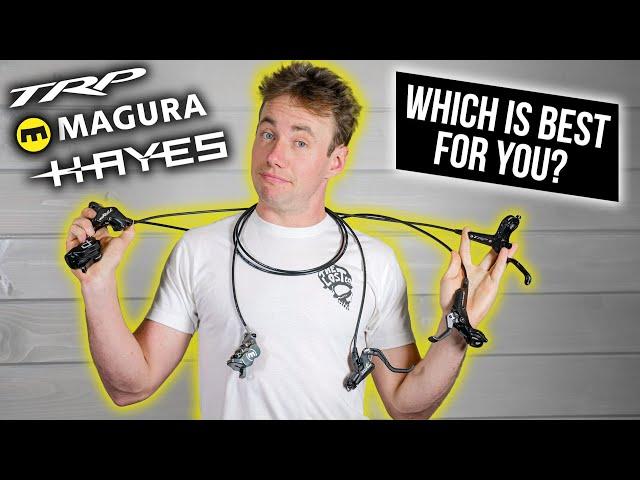 Magura MT7 vs TRP DH-R EVO vs Hayes Dominion