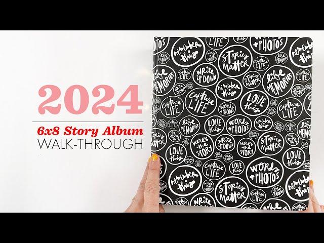 6x8 Scrapbook Album | 2024