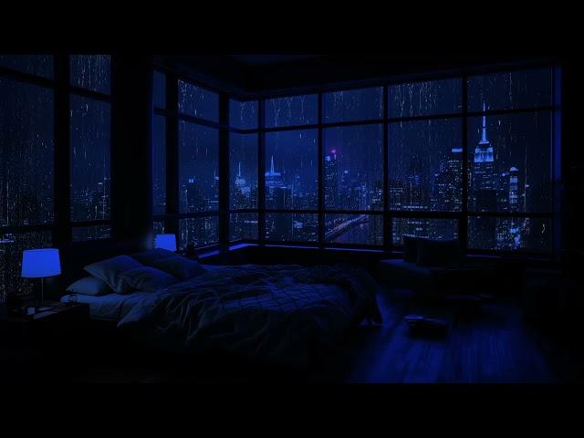 Rainy Night Repose - Embrace Comfort and Tranquility with Urban Rain Ambiance ️️