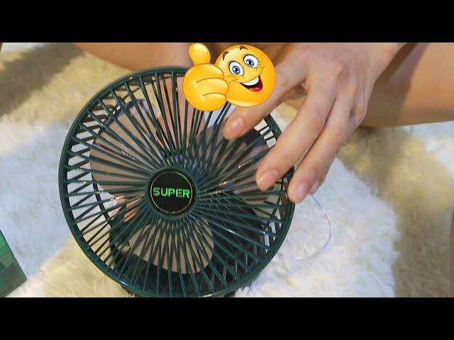 Crazy economical smart electric fan with charging port, no need to worry about the battery Mp88