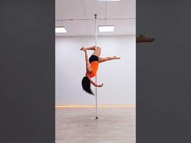 Летаем в Pole-dance!  Учим связку #short