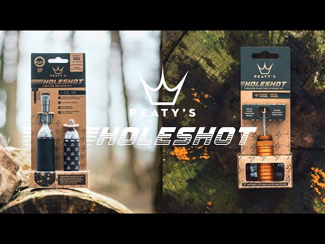 Peaty's Holeshot C02 & Tubeless Puncture Plugger Kits