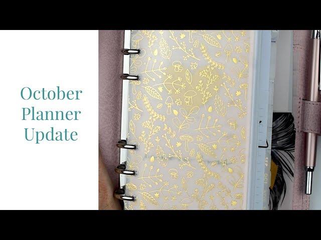 October Planner Update | Kendra Bork