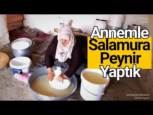 Salamura Köy Peyniri Yaptık(Ayrıntılı Açıklamalı)