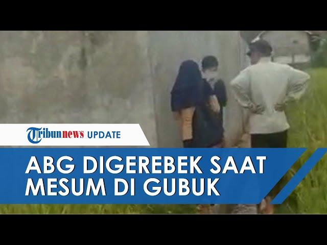 Pasangan ABG Digerebek Warga saat Mesum di Gubuk Tengah Sawah, Keduanya Ditemukan Setengah Telanjang