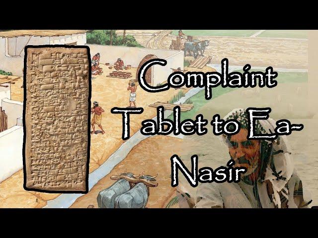Oldest Customer Complaint: Akkadian Tablet to Ea-Nasir (1750 BC)