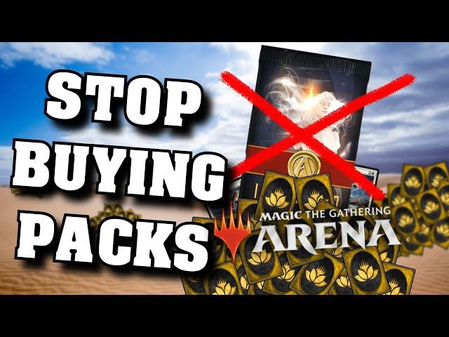 Stop Buying Packs On MTG Arena