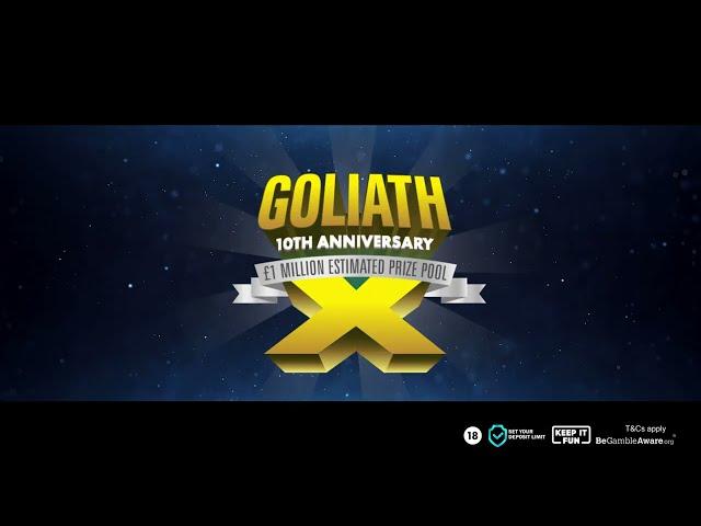 Goliath 10th Anniversary Poker Tournament