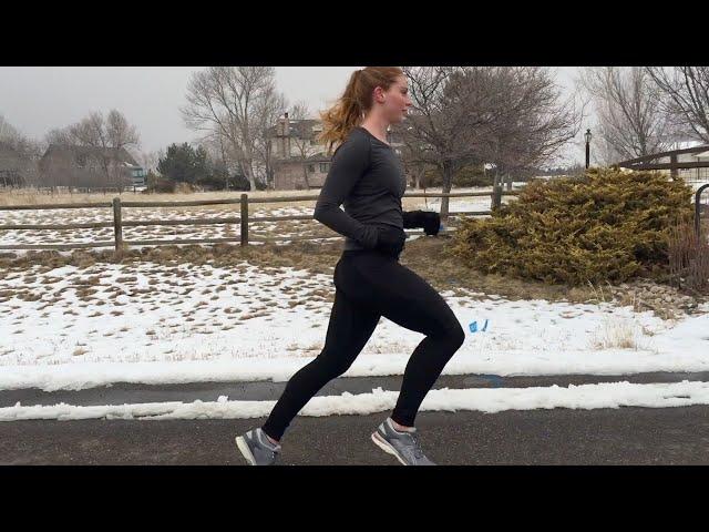 Running Form Before and After: Anterior Pelvic Tilt