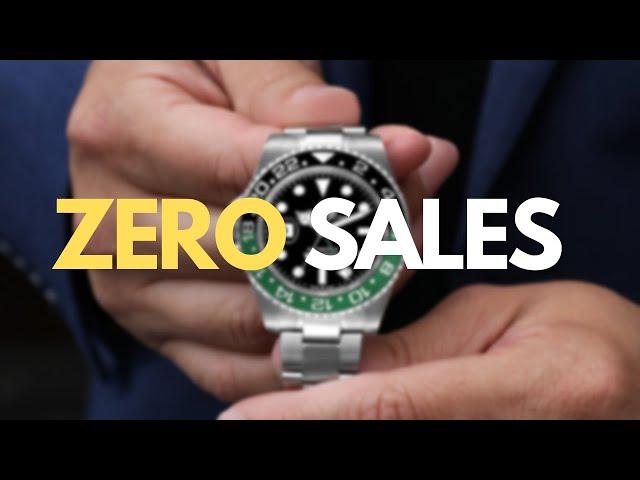 ROLEX WATCHES ARE NOT SELLING IN MARKET