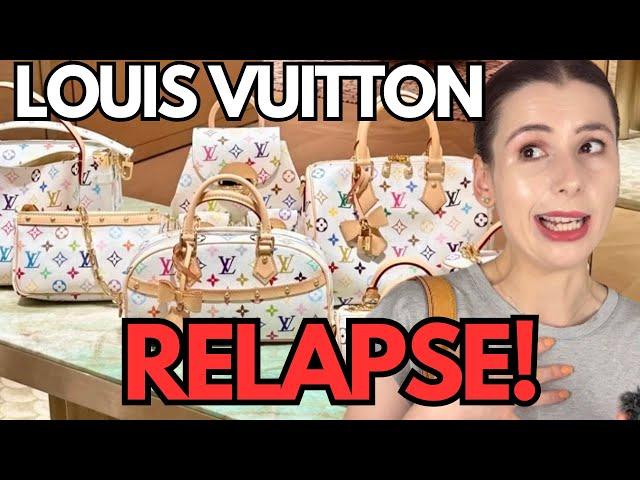 I bought THREE Louis Vuitton bags in one week!! 