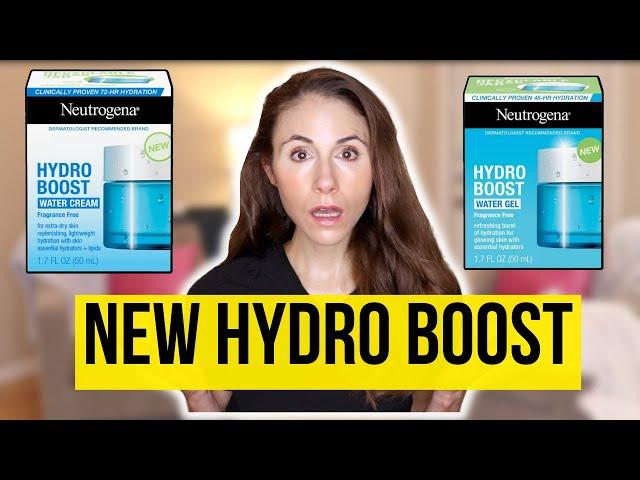 *NEW* Neutrogena Hydro Boost Water Cream And Water Gel Review