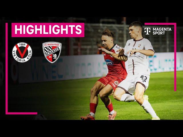 FC Viktoria Köln - FC Ingolstadt 04 | Highlights 3. Liga | MAGENTA SPORT