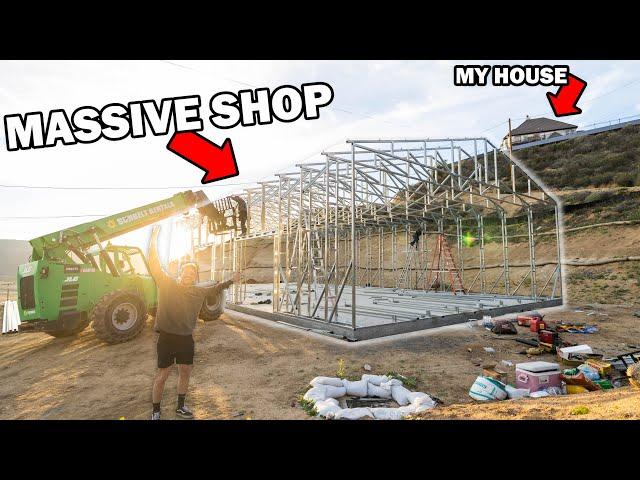 BUILDING MY DREAM HOME AUTOMOTIVE GARAGE!!