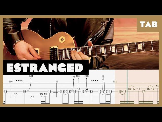 Guns N’ Roses - Estranged - Guitar Tab | Lesson | Cover | Tutorial