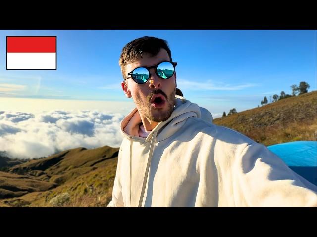 Climbing an Active Volcano on NO Sleep (Mount Rinjani) 