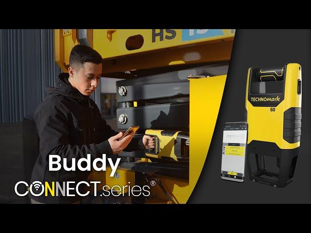 Buddy - Connect.series : Dot peen marking machine controlled by smartphone