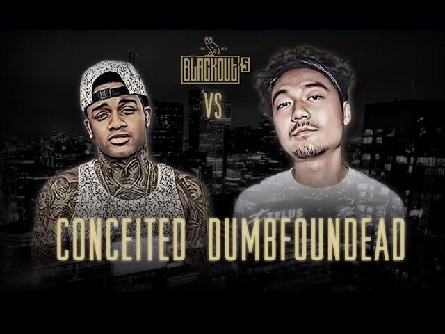 KOTD - Rap Battle - Conceited vs Dumbfoundead | #Blackout5