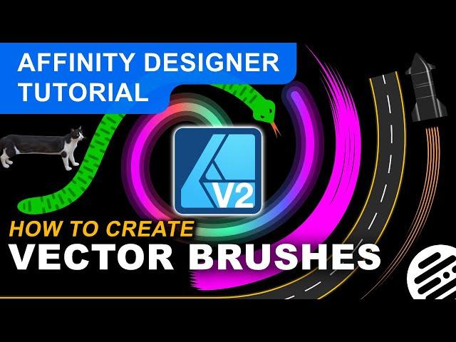 Affinity Designer Tutorial: Create Custom Vector Brushes