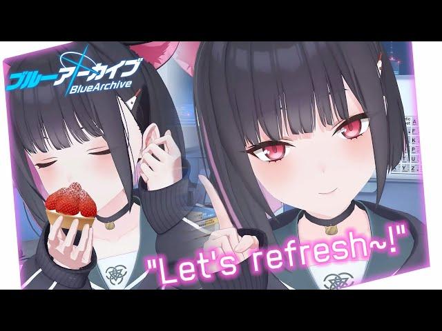 Strawberry Tart with Kazusa~! [Blue Archive]