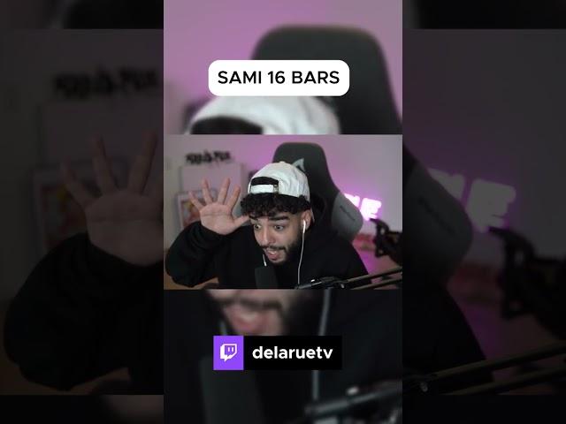 Sami bringt ein 16ner beim Livestream @samidelarue