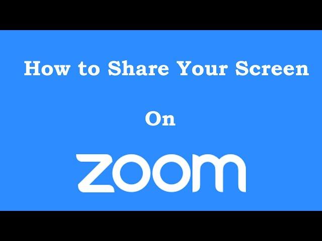 How to Share Screen, PowerPoint and Video on Zoom