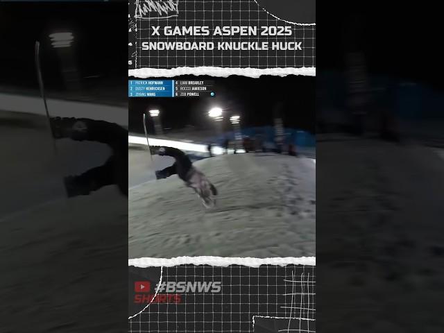 X Games Aspen 2025 | Snowboard Knuckle Huck