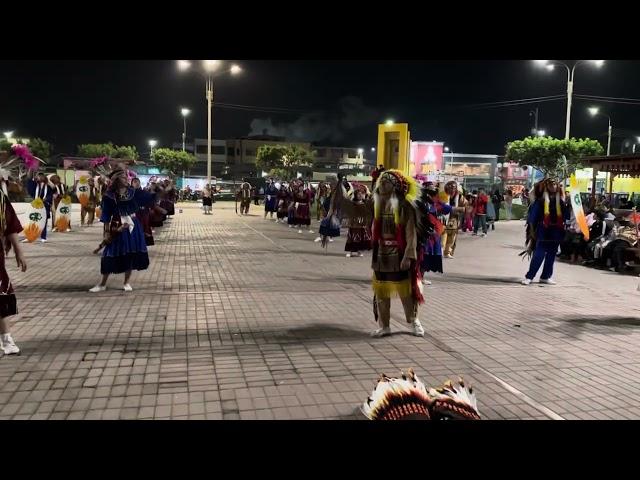 Presentación de vísperas para la Virgen de las Mercedes - Pieles Rojas de Paramonga (Alto perú)