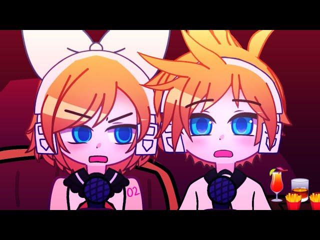 Rin and Len on kareoke be like: