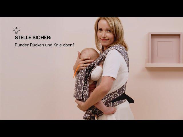 Stokke® LIMAS™ PLUS  I  Wie du die Half Buckle Babytrage richtig nutzt und sicher anlegst 