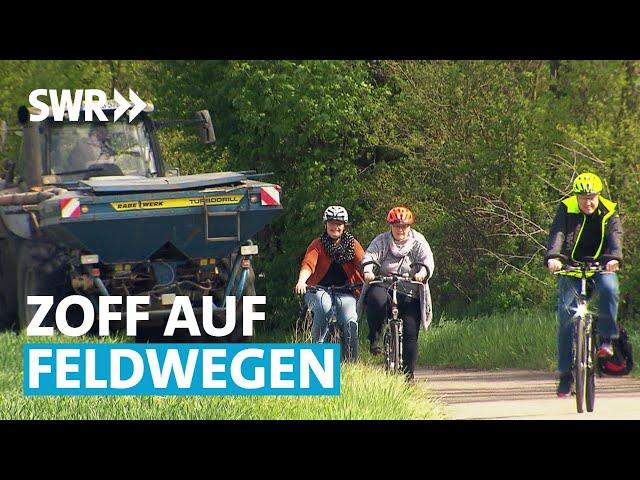 Riskante Wirtschaftswege - Landwirte gegen Radfahrer  | Zur Sache! Rheinland-Pfalz