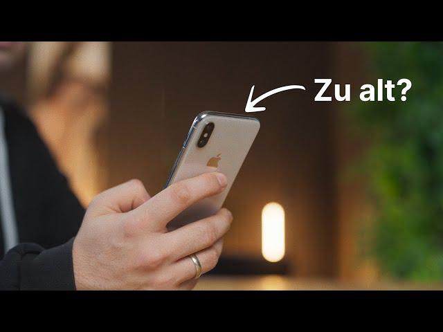 Wann ist ein iPhone zu alt? iPhone X nach über 6 Jahren!