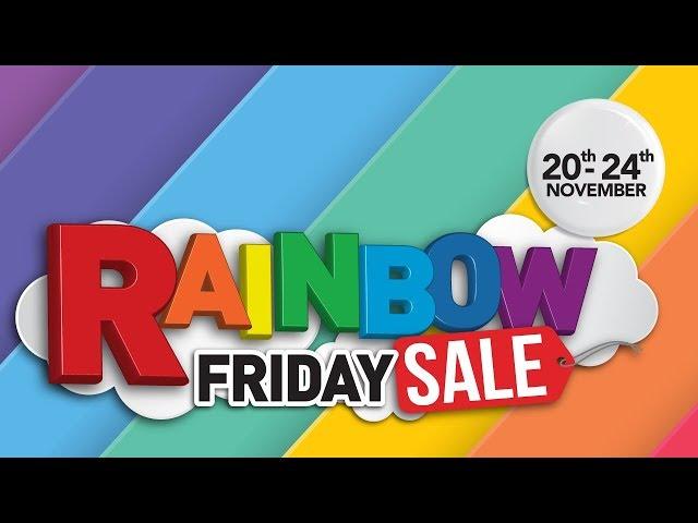 Sharaf DG Rainbow Friday Sale